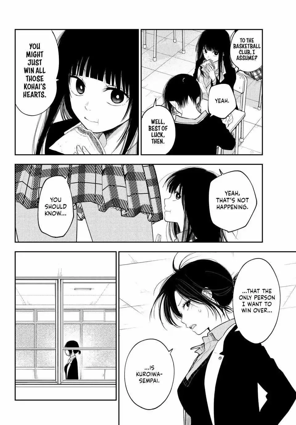 Kuroiwa Medaka ni Watashi no Kawaii ga Tsuujinai Chapter 153 page 4