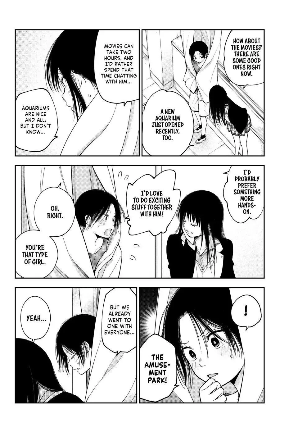 Kuroiwa Medaka ni Watashi no Kawaii ga Tsuujinai Chapter 154 page 4