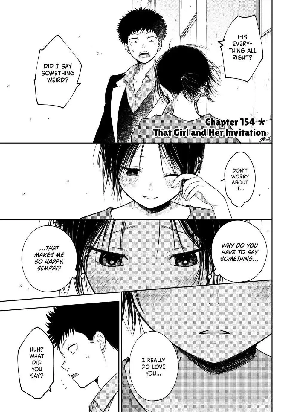 Kuroiwa Medaka ni Watashi no Kawaii ga Tsuujinai Chapter 154 page 1