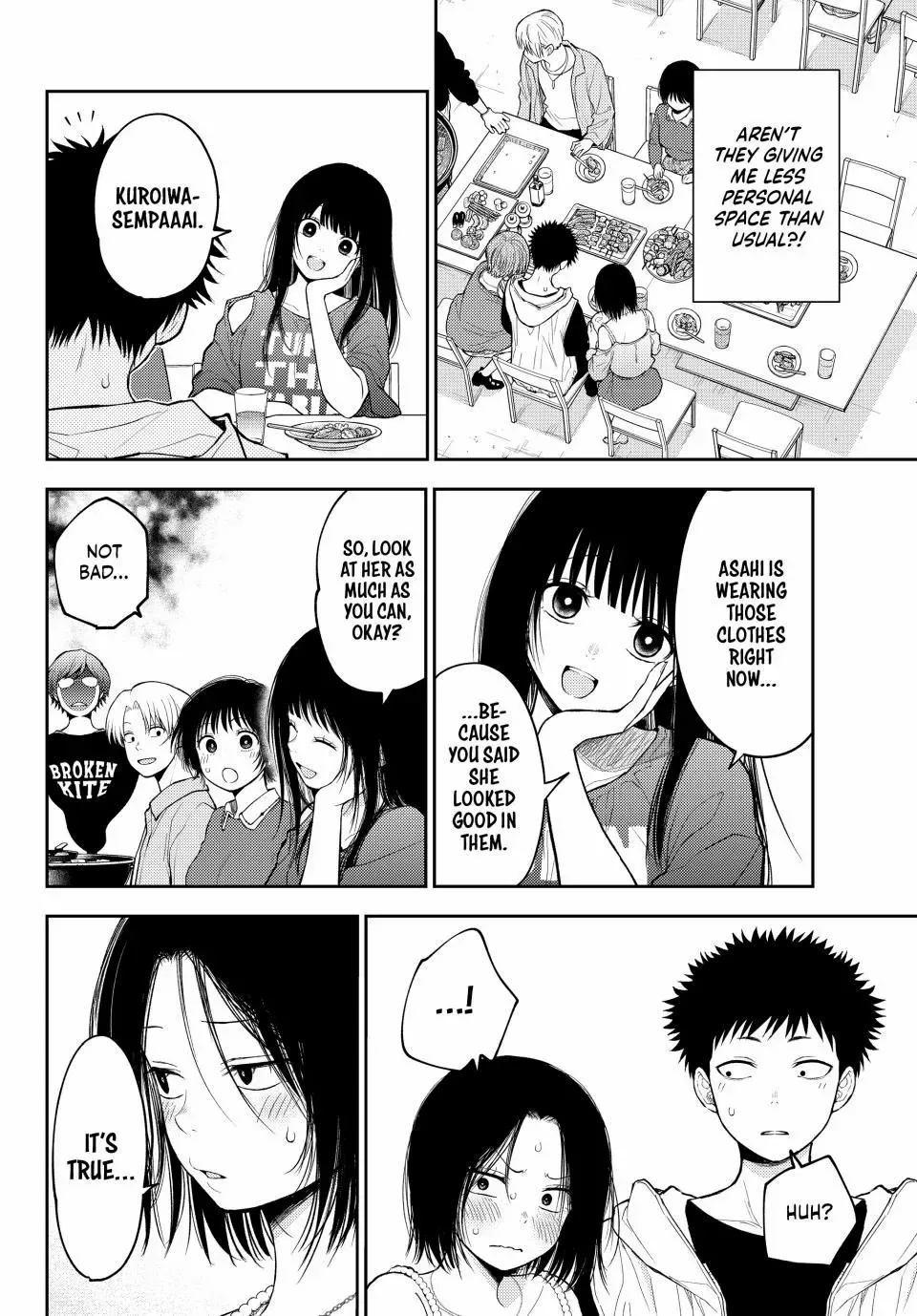 Kuroiwa Medaka ni Watashi no Kawaii ga Tsuujinai Chapter 157 page 2