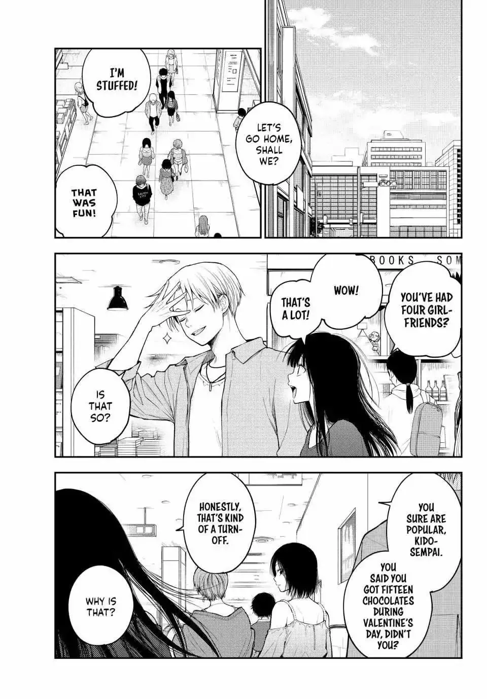Kuroiwa Medaka ni Watashi no Kawaii ga Tsuujinai Chapter 161 page 4