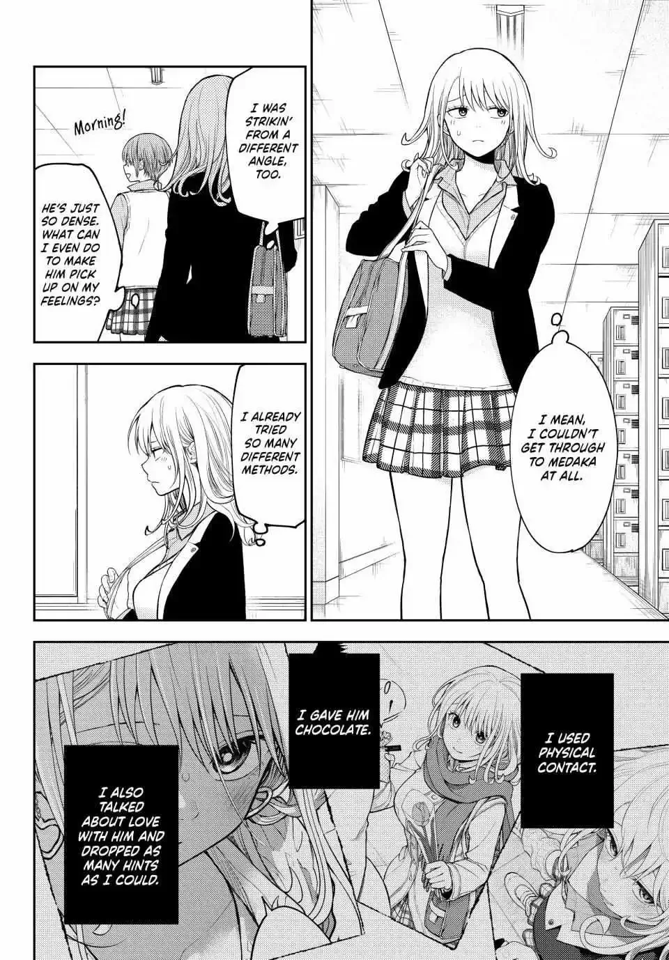 Kuroiwa Medaka ni Watashi no Kawaii ga Tsuujinai Chapter 162 page 3