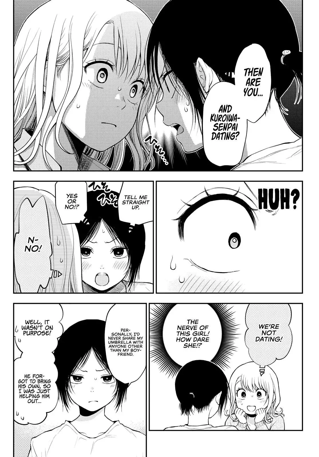 Kuroiwa Medaka ni Watashi no Kawaii ga Tsuujinai Chapter 17 page 4