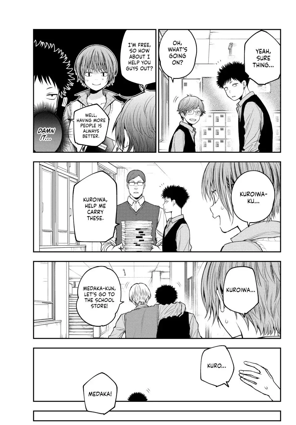 Kuroiwa Medaka ni Watashi no Kawaii ga Tsuujinai Chapter 176 page 5