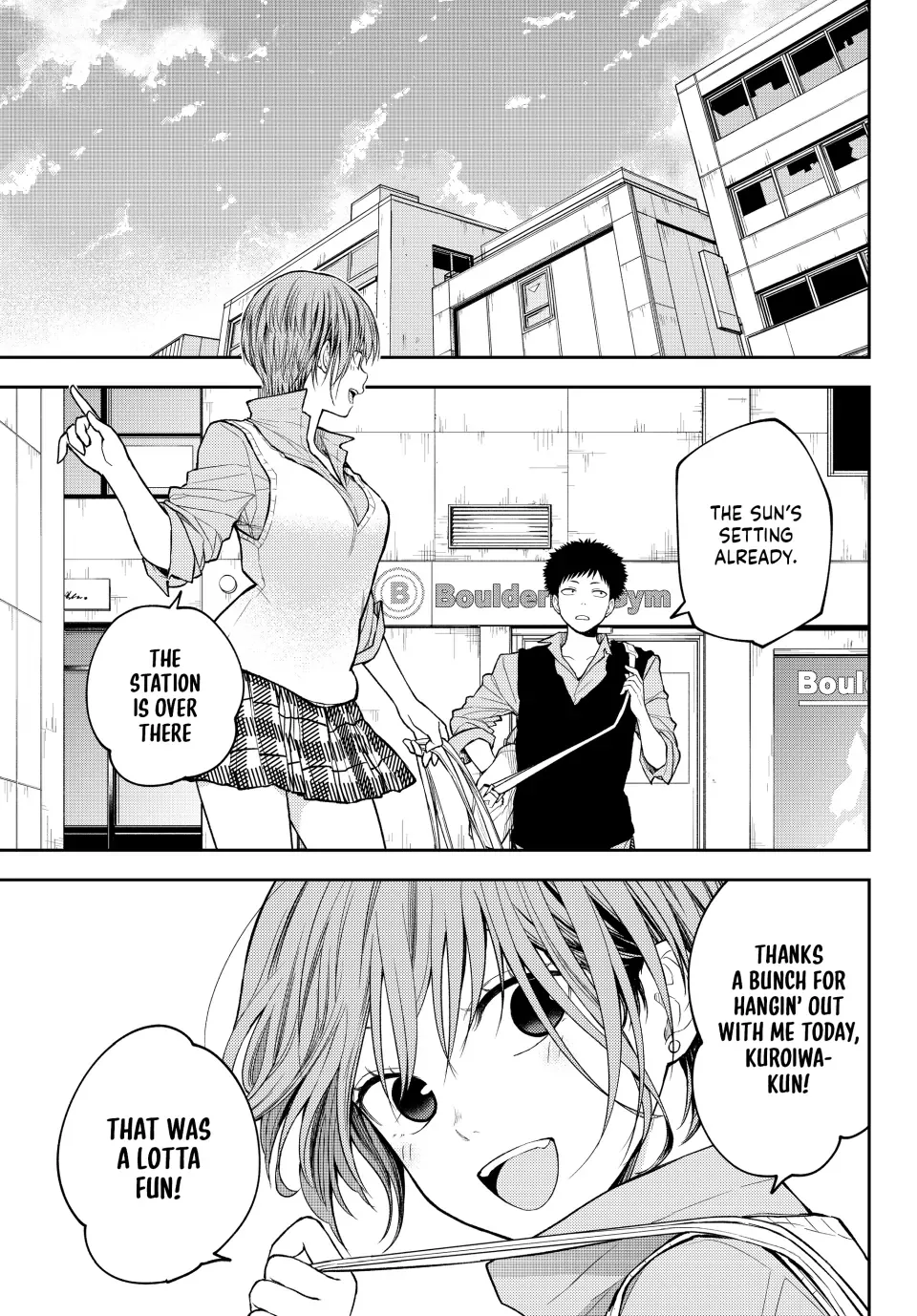 Kuroiwa Medaka ni Watashi no Kawaii ga Tsuujinai Chapter 179 page 3