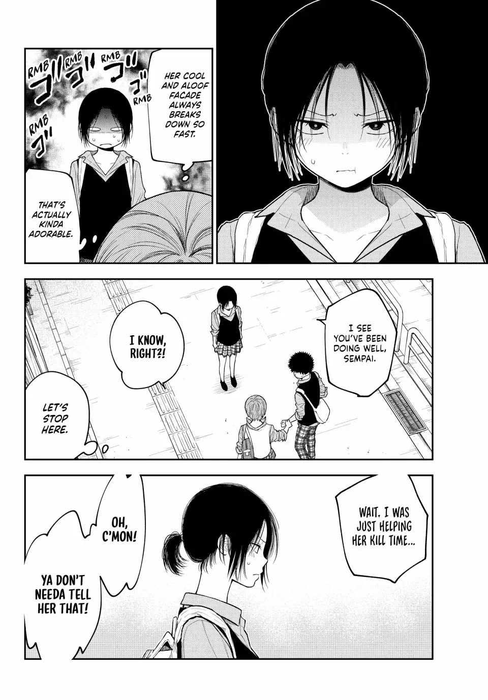 Kuroiwa Medaka ni Watashi no Kawaii ga Tsuujinai Chapter 179 page 12