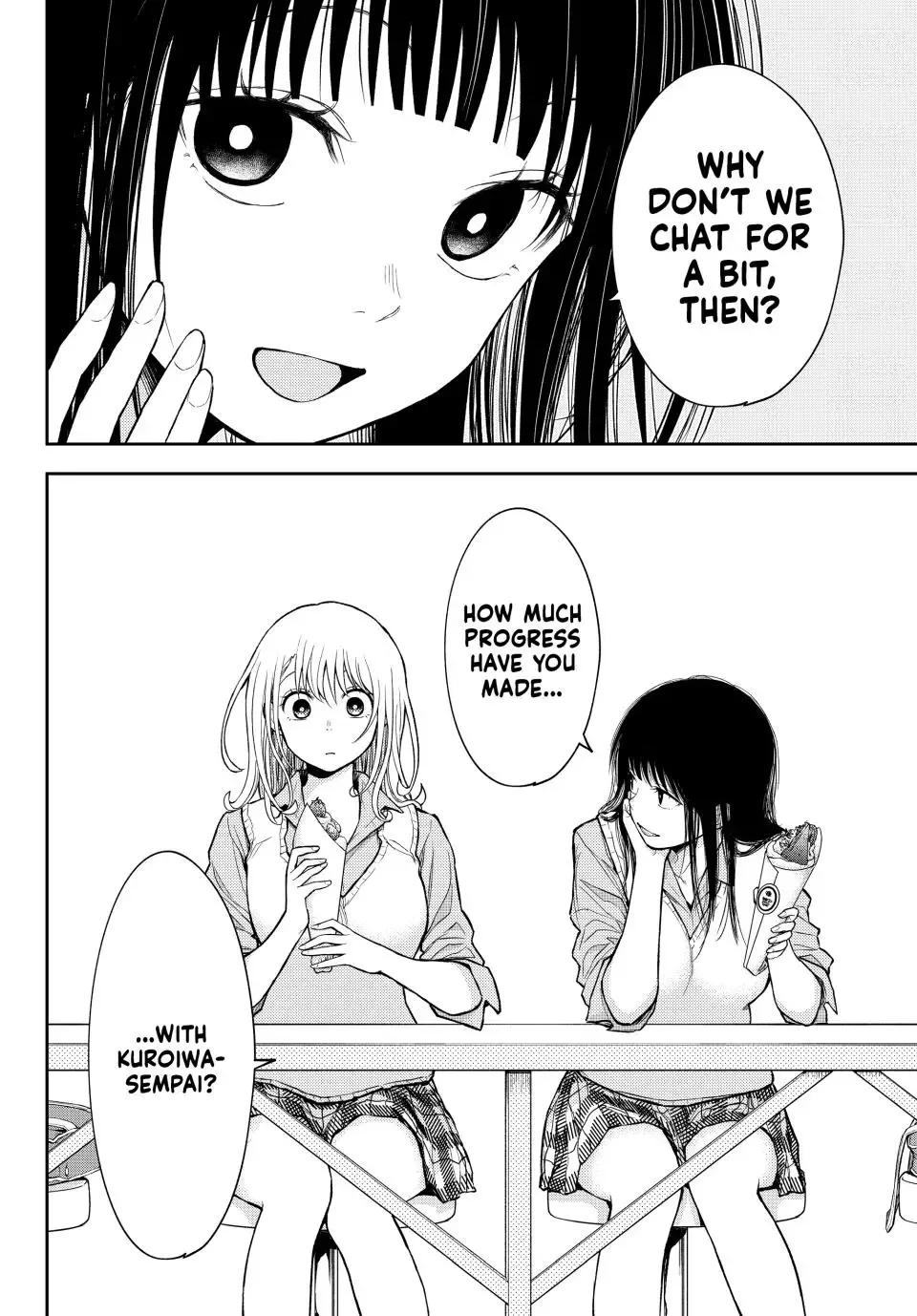 Kuroiwa Medaka ni Watashi no Kawaii ga Tsuujinai Chapter 180 page 12