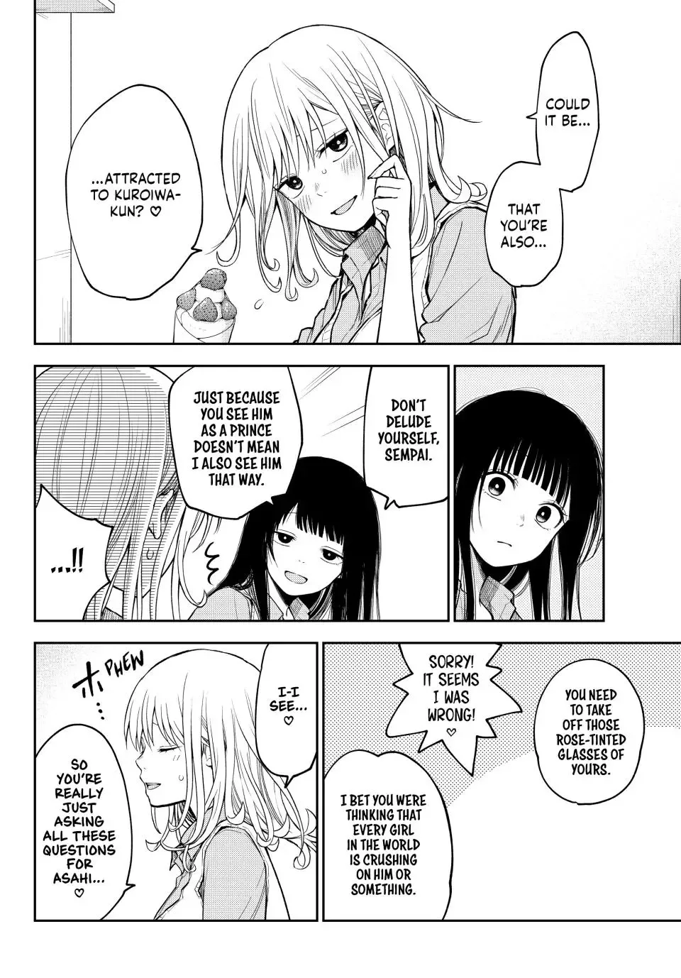 Kuroiwa Medaka ni Watashi no Kawaii ga Tsuujinai Chapter 181 page 6