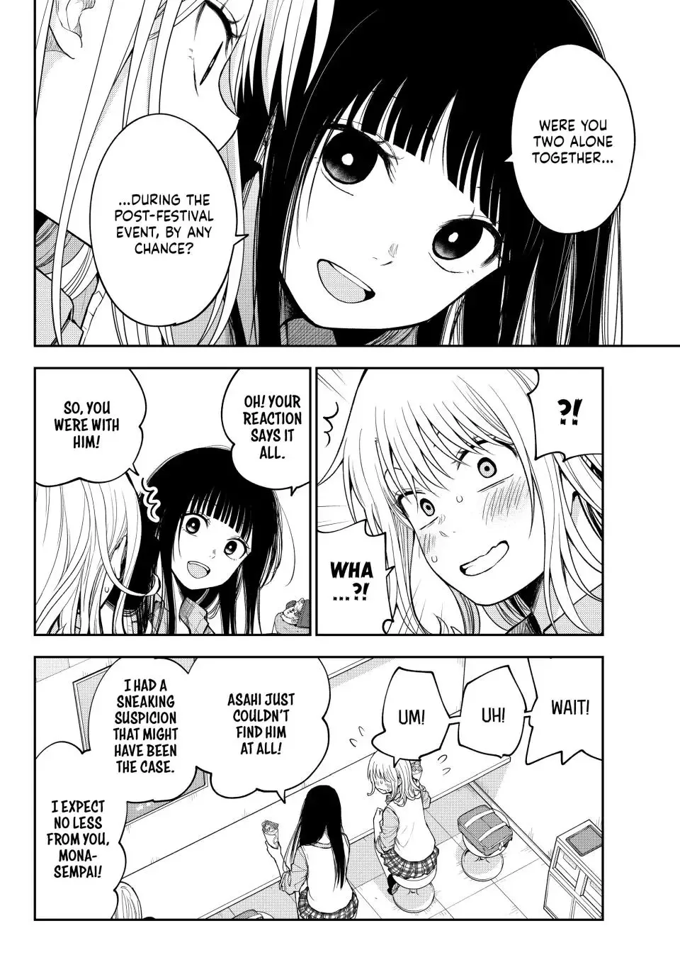 Kuroiwa Medaka ni Watashi no Kawaii ga Tsuujinai Chapter 181 page 2