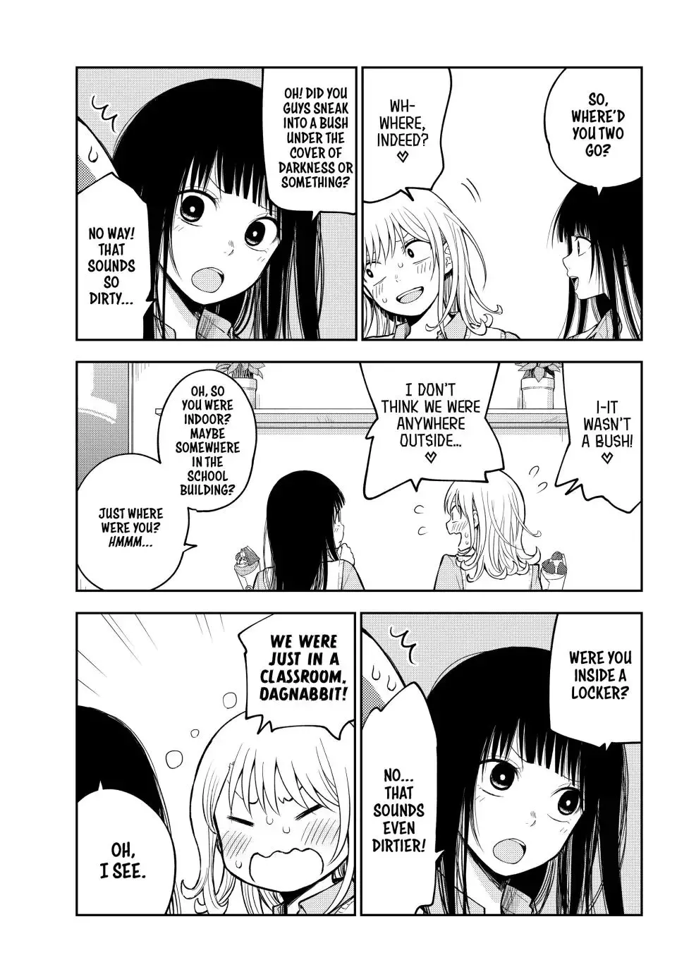 Kuroiwa Medaka ni Watashi no Kawaii ga Tsuujinai Chapter 181 page 3