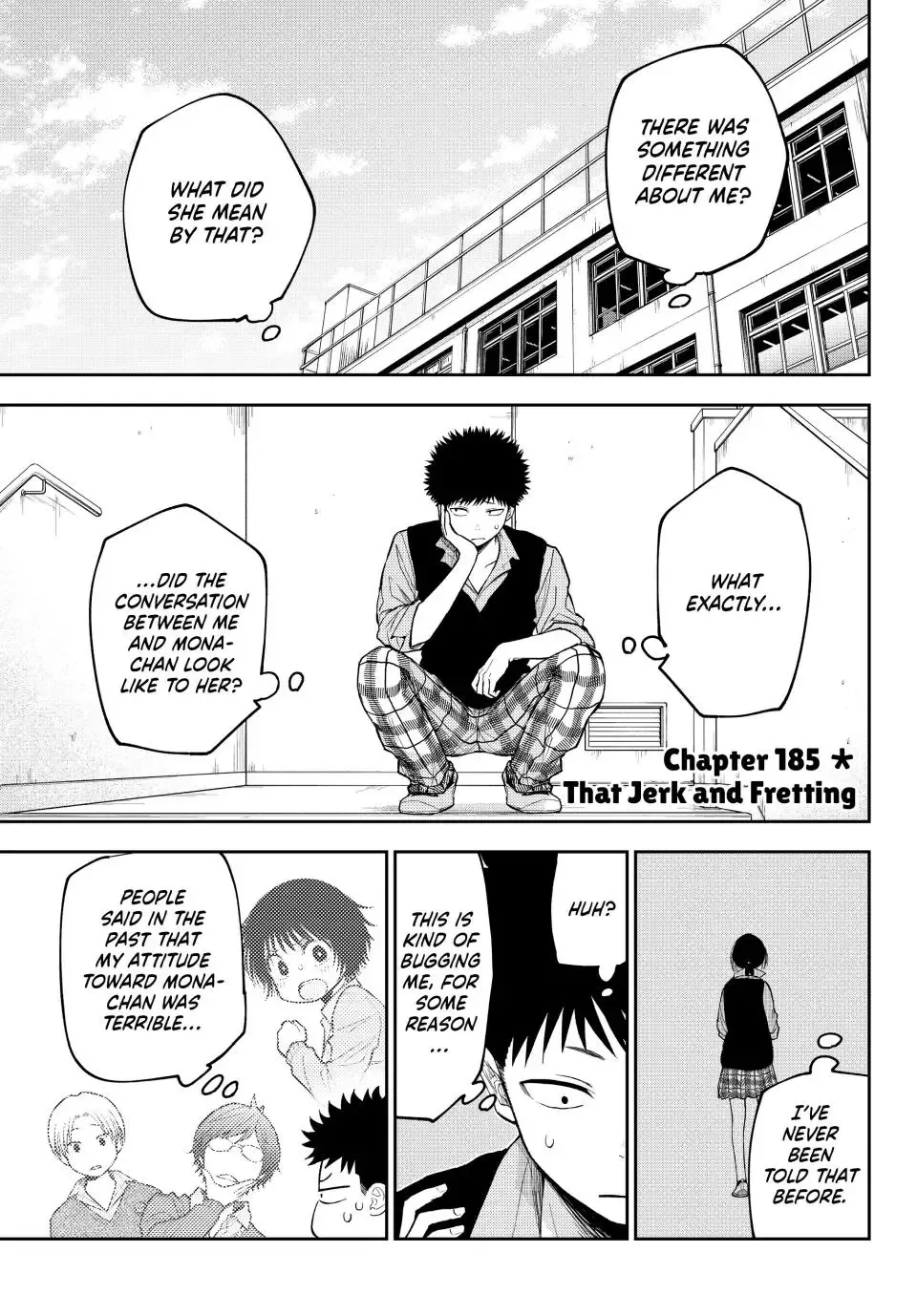 Kuroiwa Medaka ni Watashi no Kawaii ga Tsuujinai Chapter 185 page 1