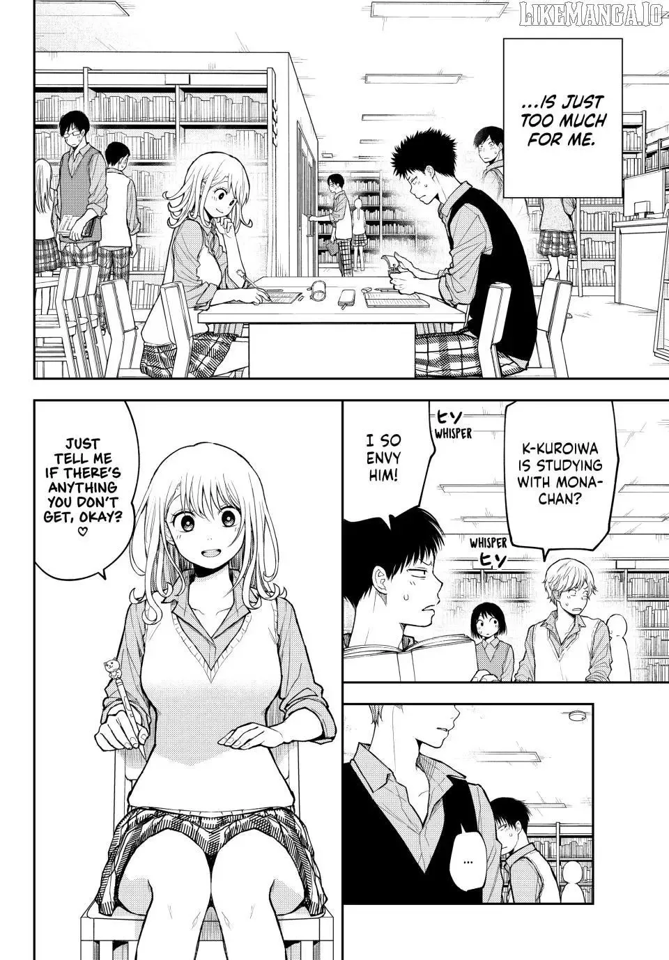 Kuroiwa Medaka ni Watashi no Kawaii ga Tsuujinai Chapter 188 page 4