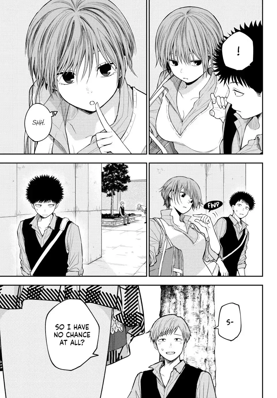 Kuroiwa Medaka ni Watashi no Kawaii ga Tsuujinai Chapter 189 page 9