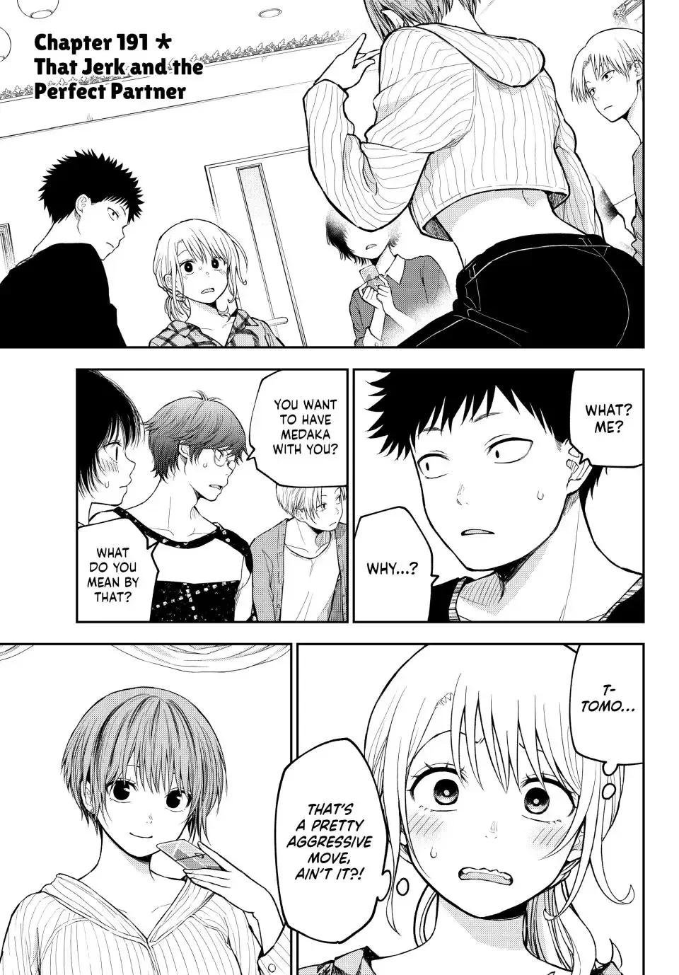 Kuroiwa Medaka ni Watashi no Kawaii ga Tsuujinai Chapter 191 page 1