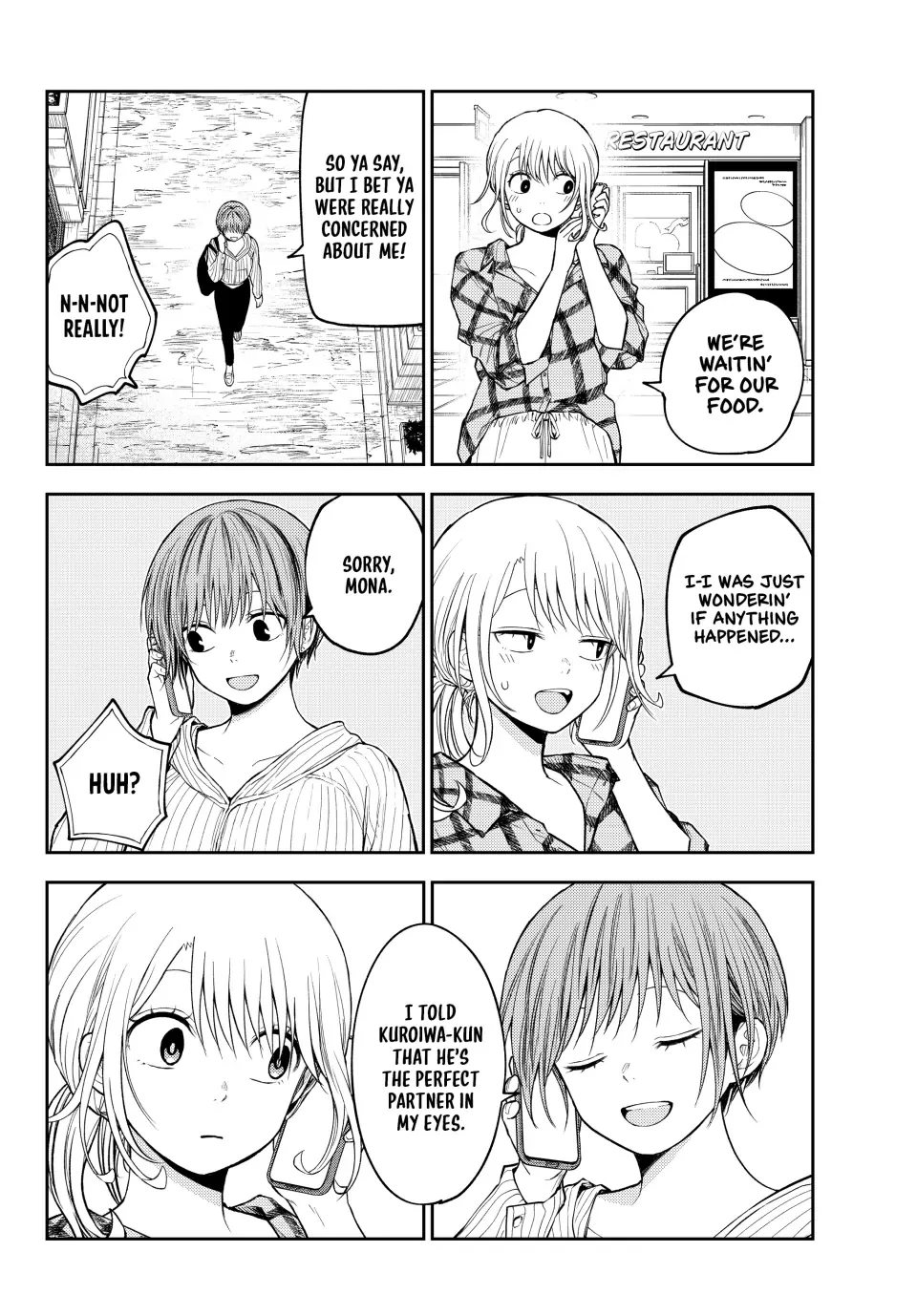 Kuroiwa Medaka ni Watashi no Kawaii ga Tsuujinai Chapter 194 page 10