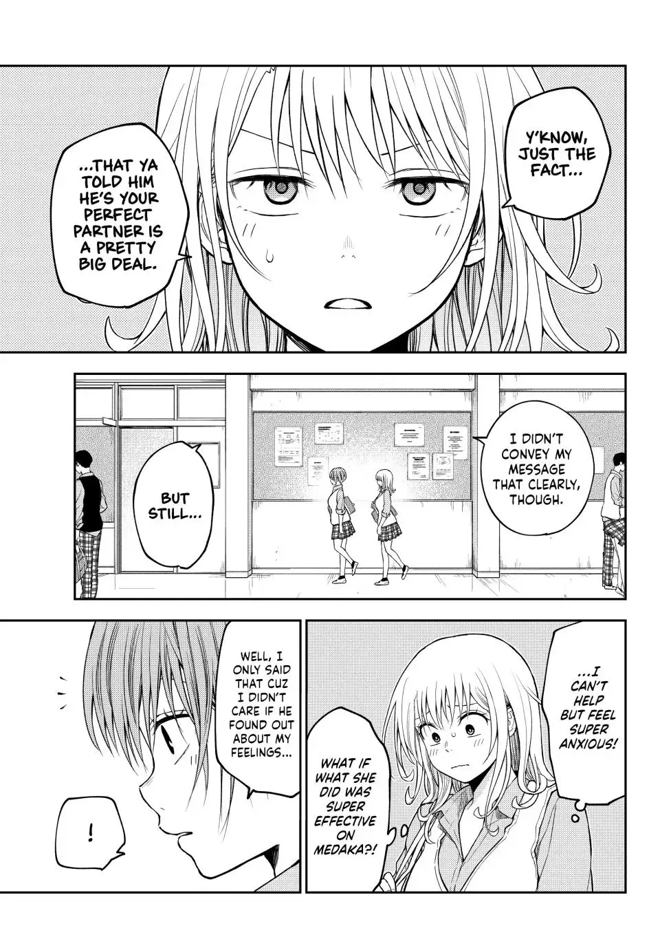 Kuroiwa Medaka ni Watashi no Kawaii ga Tsuujinai Chapter 195 page 9