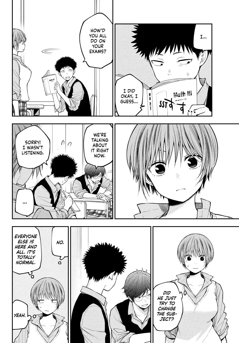 Kuroiwa Medaka ni Watashi no Kawaii ga Tsuujinai Chapter 196 page 6