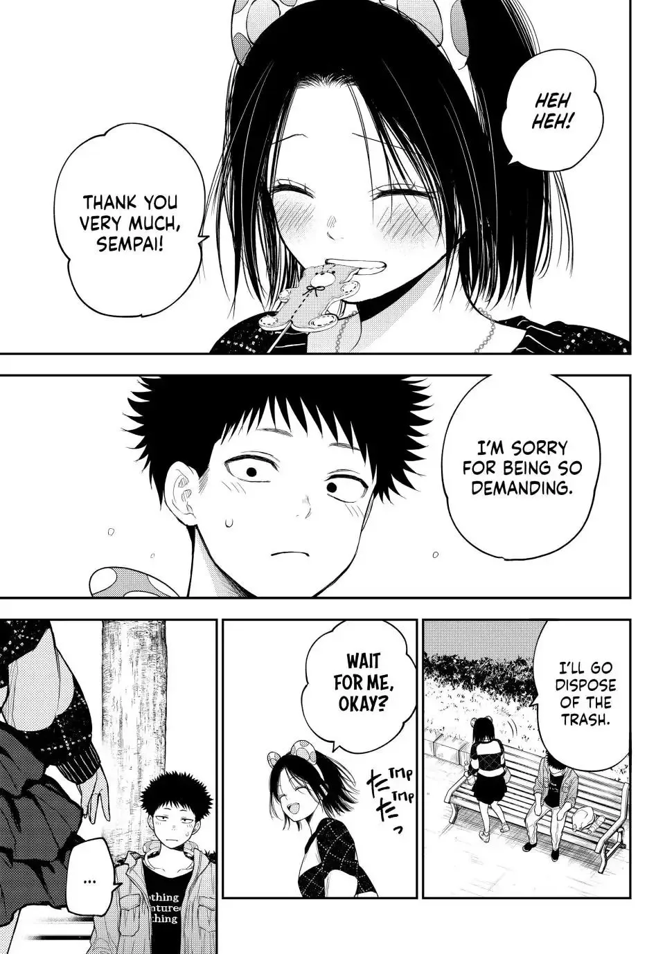 Kuroiwa Medaka ni Watashi no Kawaii ga Tsuujinai Chapter 204 page 13
