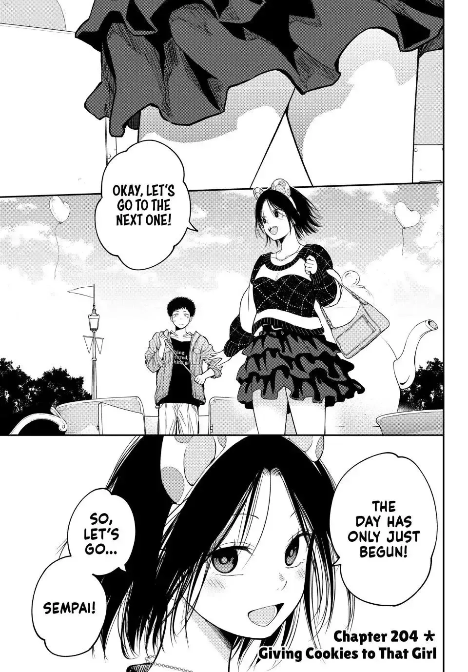 Kuroiwa Medaka ni Watashi no Kawaii ga Tsuujinai Chapter 204 page 1