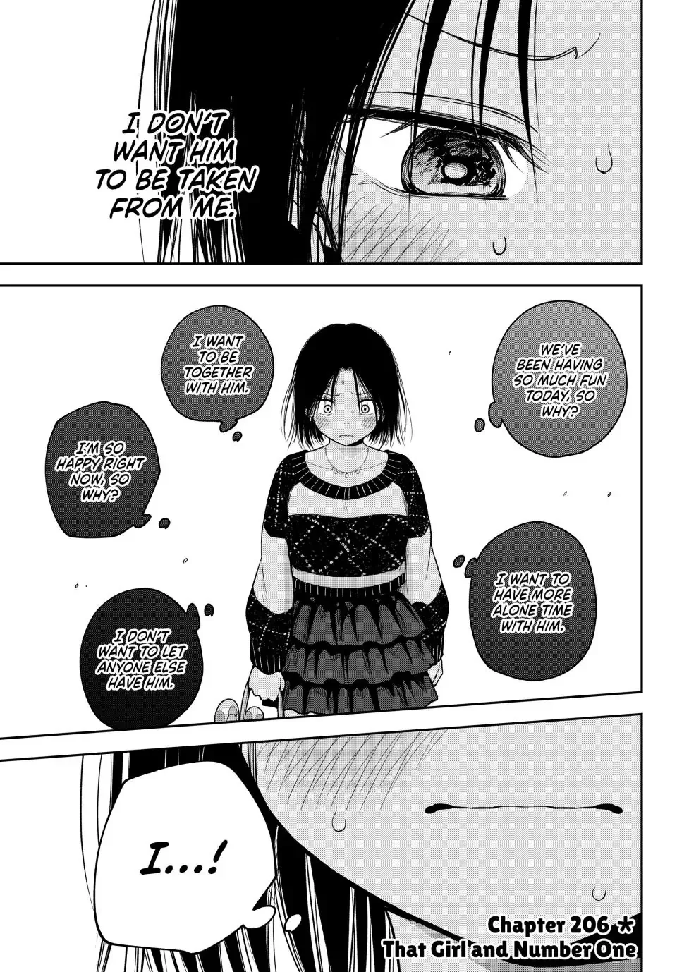 Kuroiwa Medaka ni Watashi no Kawaii ga Tsuujinai Chapter 206 page 1