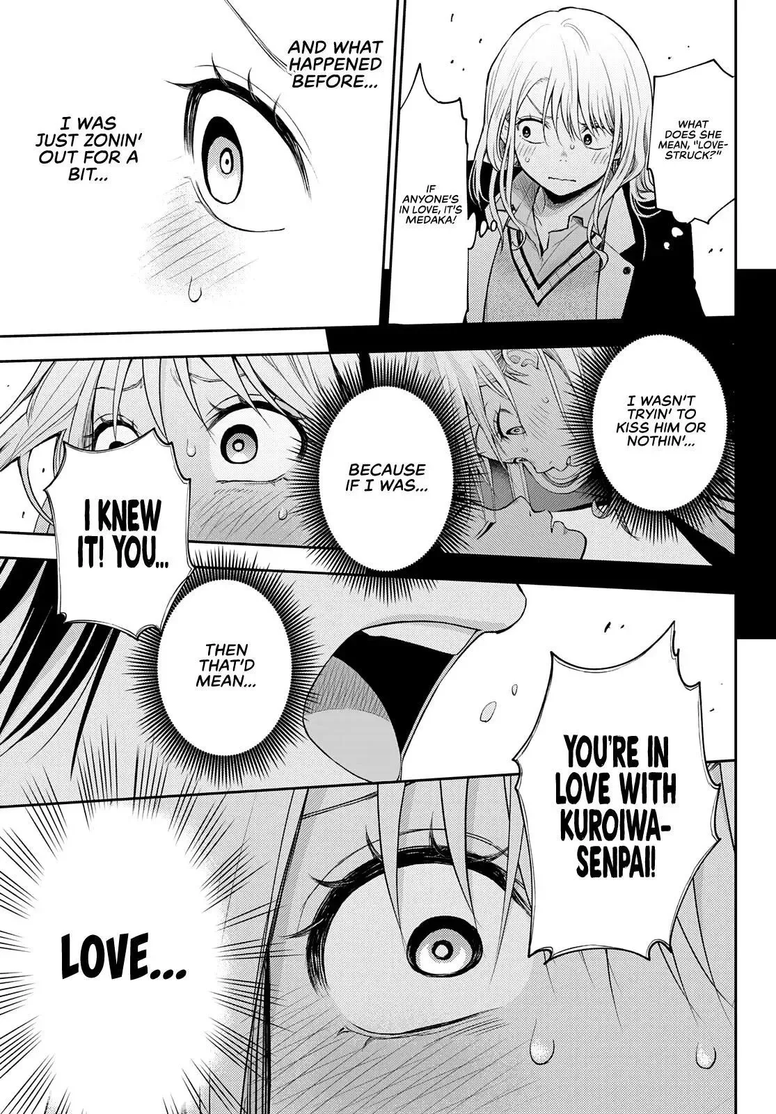 Kuroiwa Medaka ni Watashi no Kawaii ga Tsuujinai Chapter 21 page 10