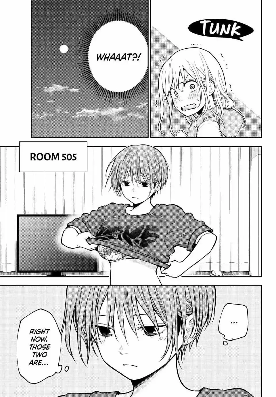 Kuroiwa Medaka ni Watashi no Kawaii ga Tsuujinai Chapter 218 page 4