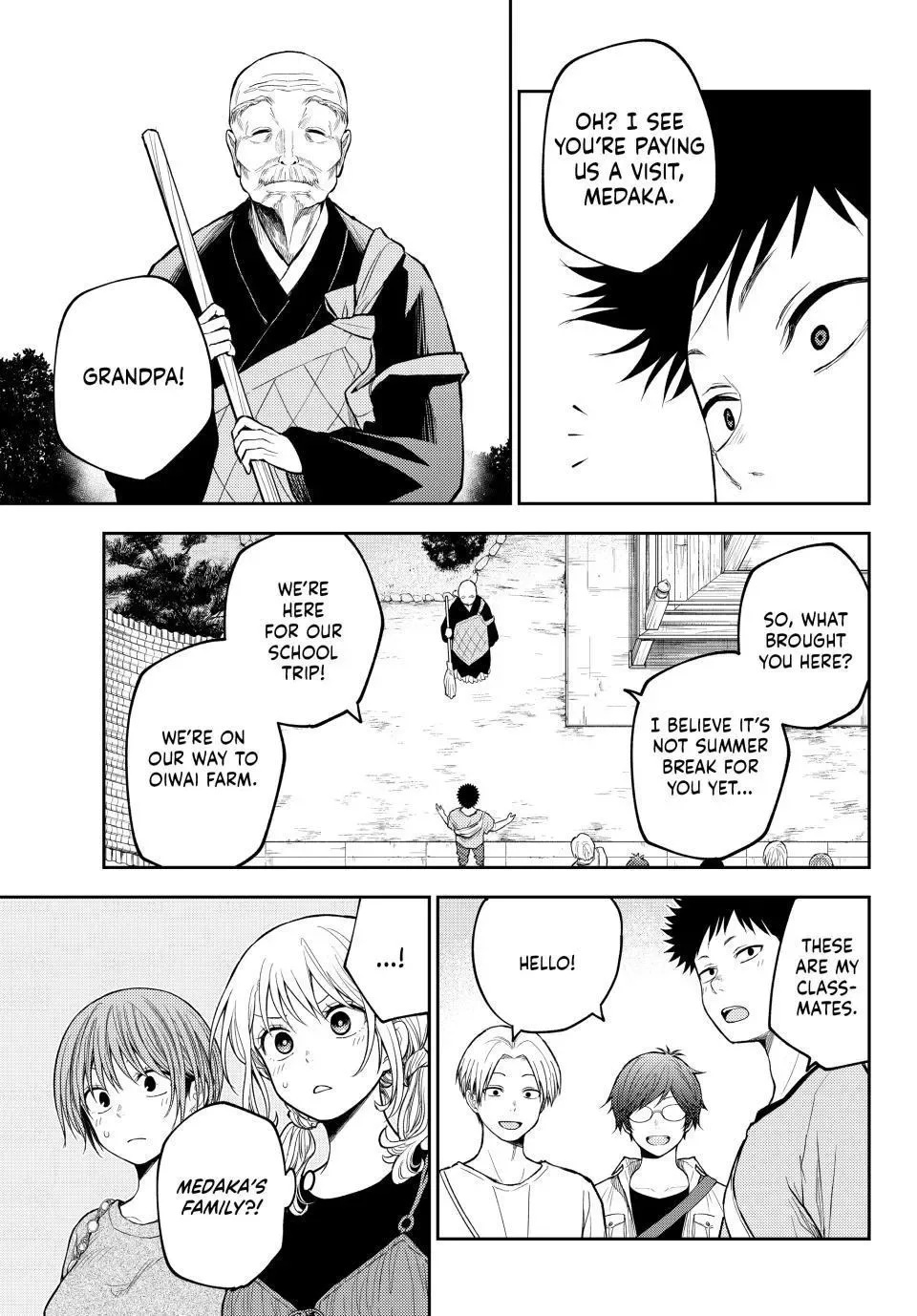 Kuroiwa Medaka ni Watashi no Kawaii ga Tsuujinai Chapter 223 page 9