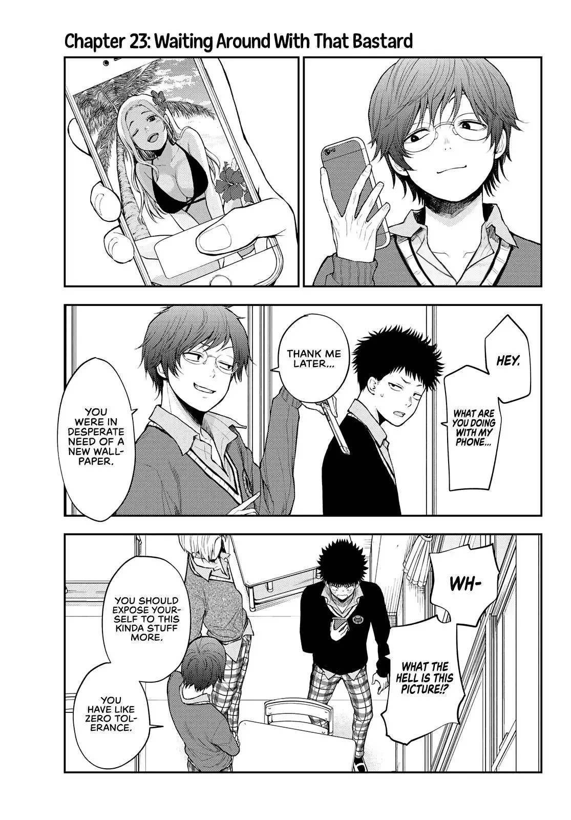 Kuroiwa Medaka ni Watashi no Kawaii ga Tsuujinai Chapter 23 page 2