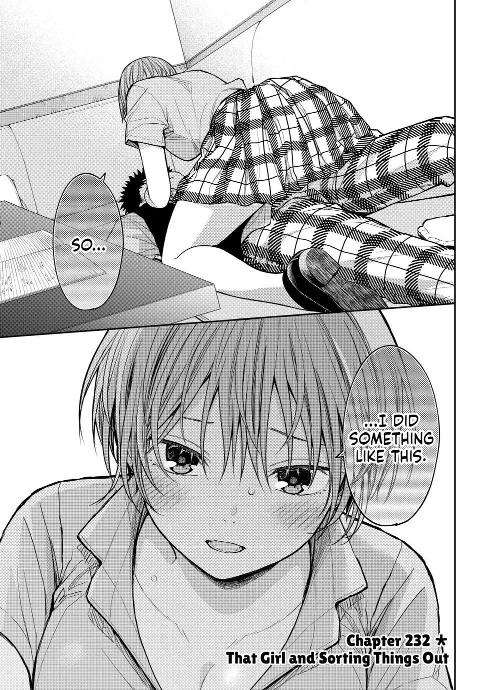 Kuroiwa Medaka ni Watashi no Kawaii ga Tsuujinai Chapter 232 page 1