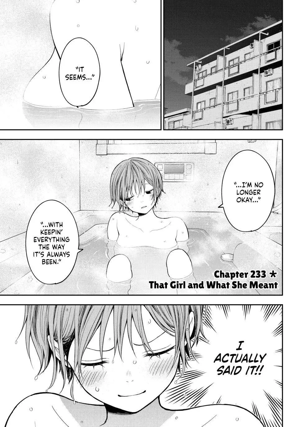 Kuroiwa Medaka ni Watashi no Kawaii ga Tsuujinai Chapter 233 page 2
