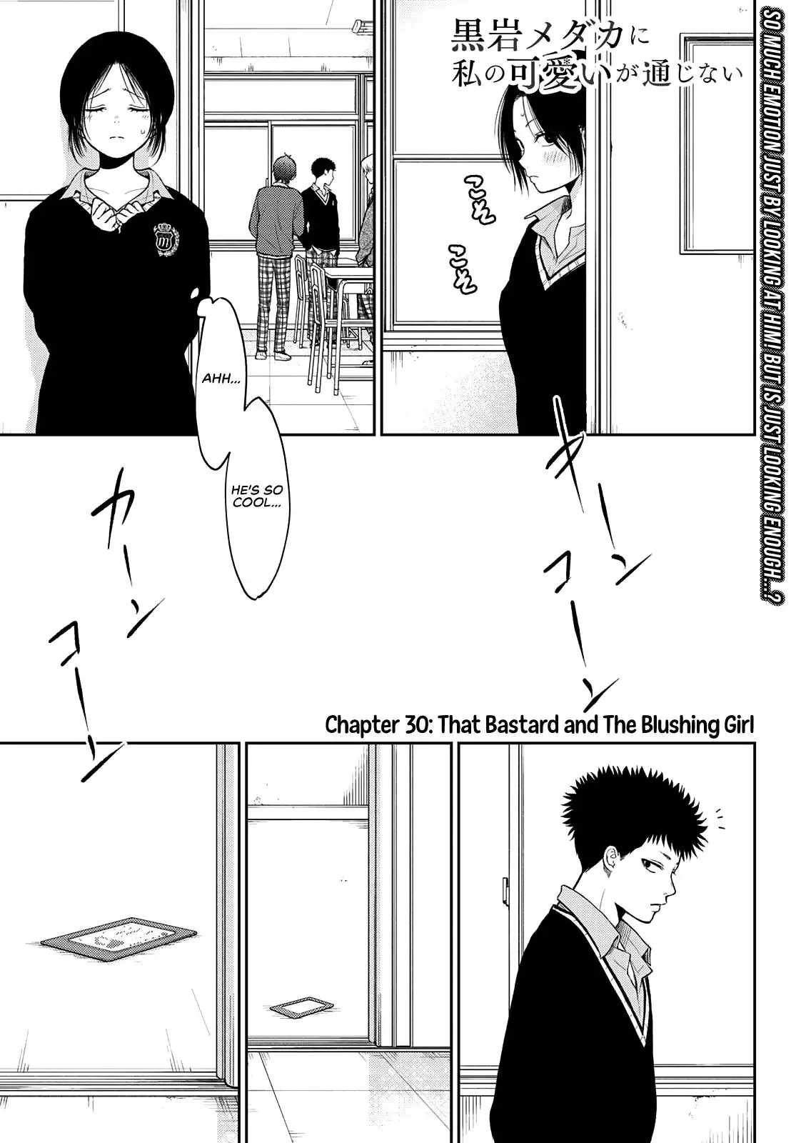Kuroiwa Medaka ni Watashi no Kawaii ga Tsuujinai Chapter 30 page 2