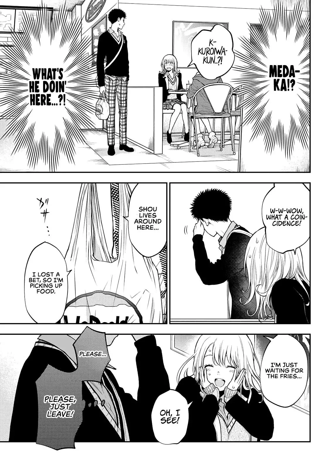 Kuroiwa Medaka ni Watashi no Kawaii ga Tsuujinai Chapter 31 page 14