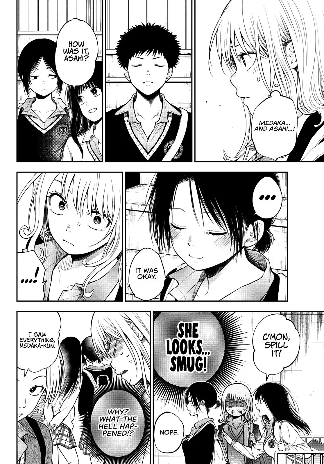 Kuroiwa Medaka ni Watashi no Kawaii ga Tsuujinai Chapter 37 page 3