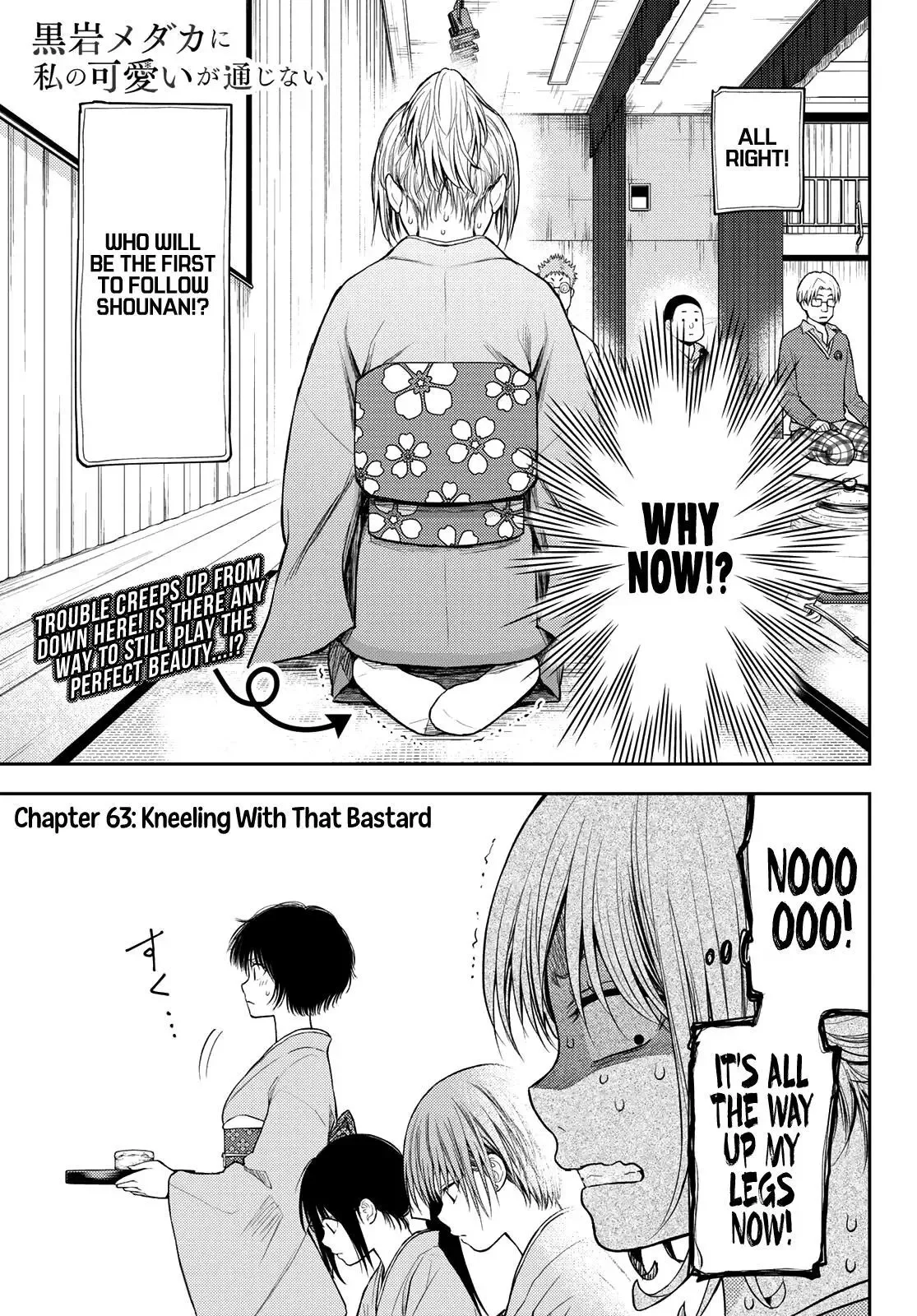 Kuroiwa Medaka ni Watashi no Kawaii ga Tsuujinai Chapter 63 page 2