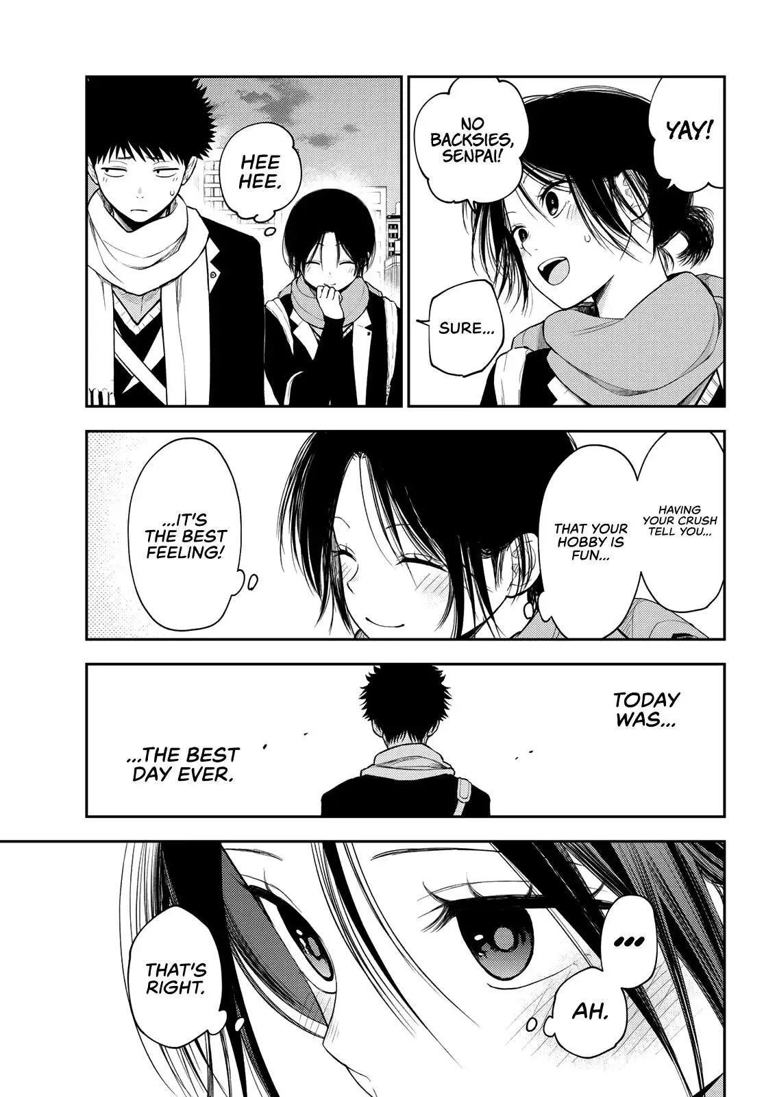Kuroiwa Medaka ni Watashi no Kawaii ga Tsuujinai Chapter 87 page 14