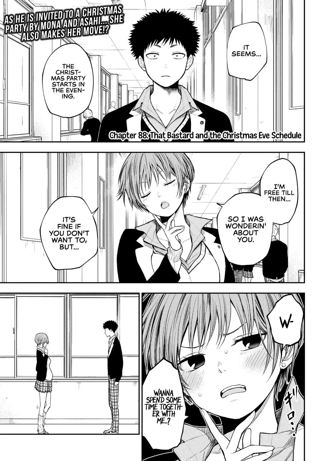 Kuroiwa Medaka ni Watashi no Kawaii ga Tsuujinai Chapter 88 page 2