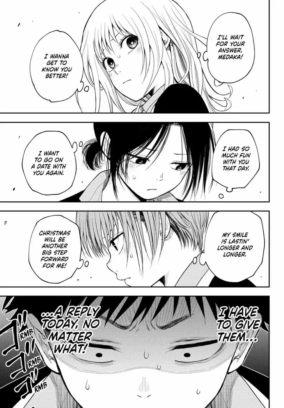 Kuroiwa Medaka ni Watashi no Kawaii ga Tsuujinai Chapter 89 page 3