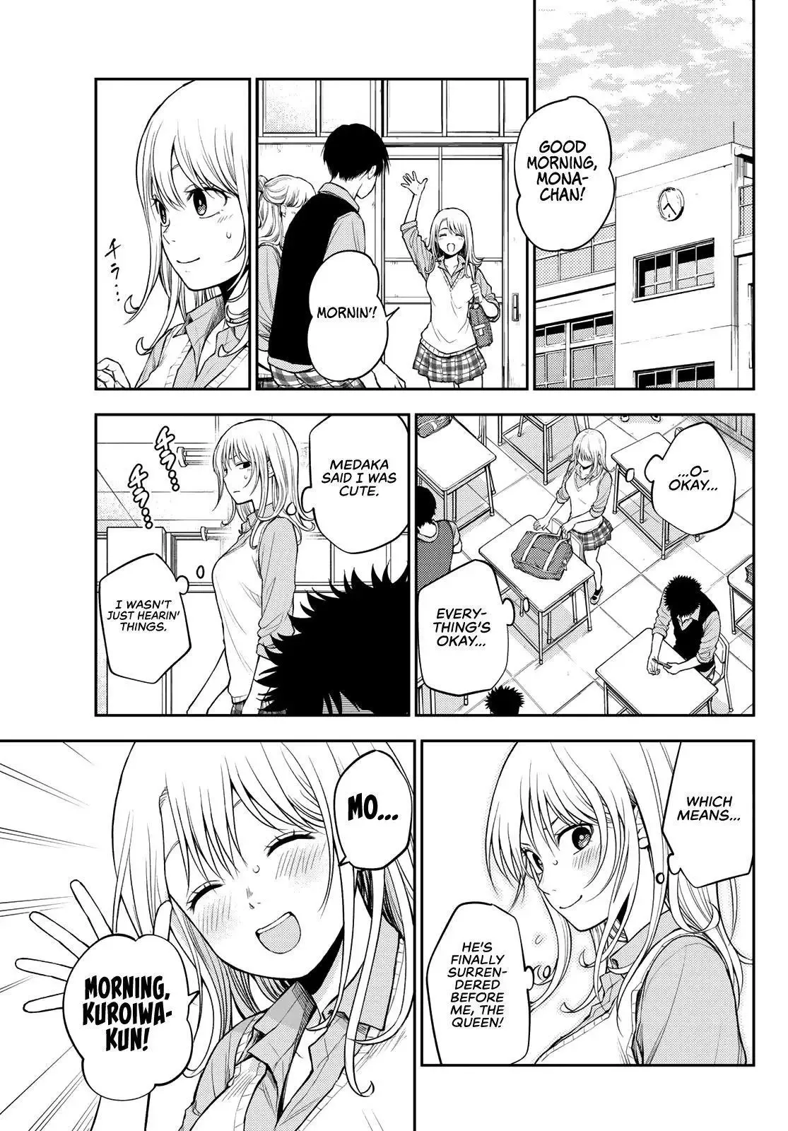 Kuroiwa Medaka ni Watashi no Kawaii ga Tsuujinai Chapter 9 page 14