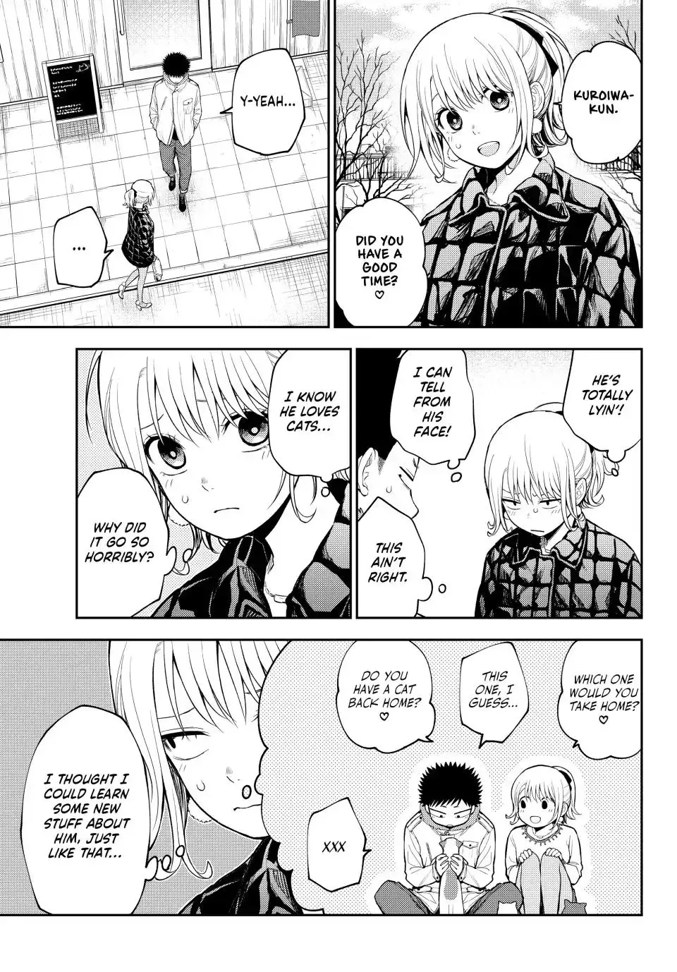 Kuroiwa Medaka ni Watashi no Kawaii ga Tsuujinai Chapter 91 page 3