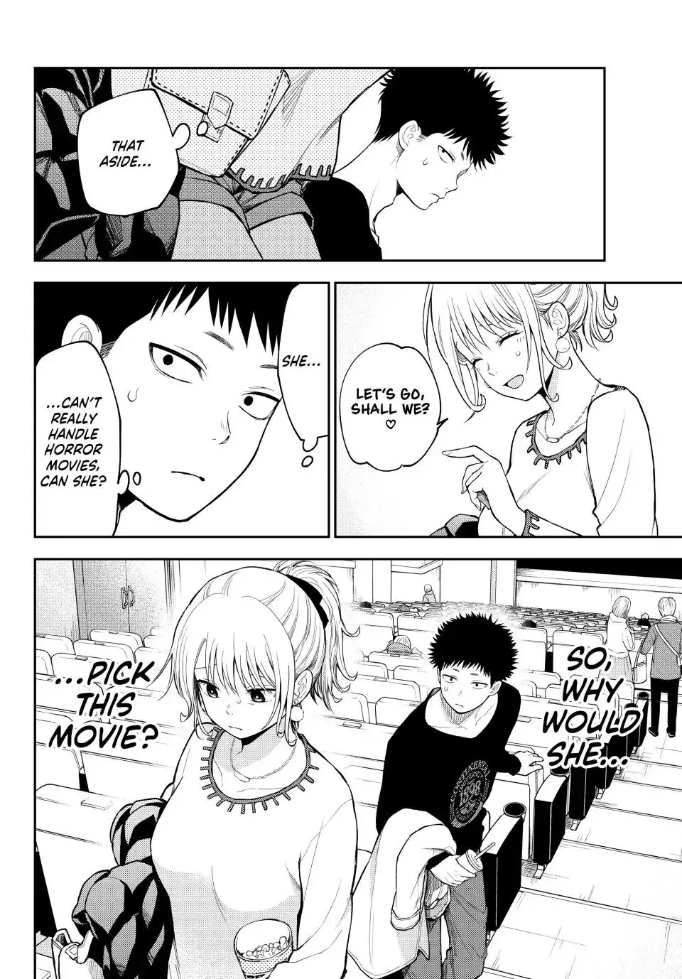 Kuroiwa Medaka ni Watashi no Kawaii ga Tsuujinai Chapter 91 page 14