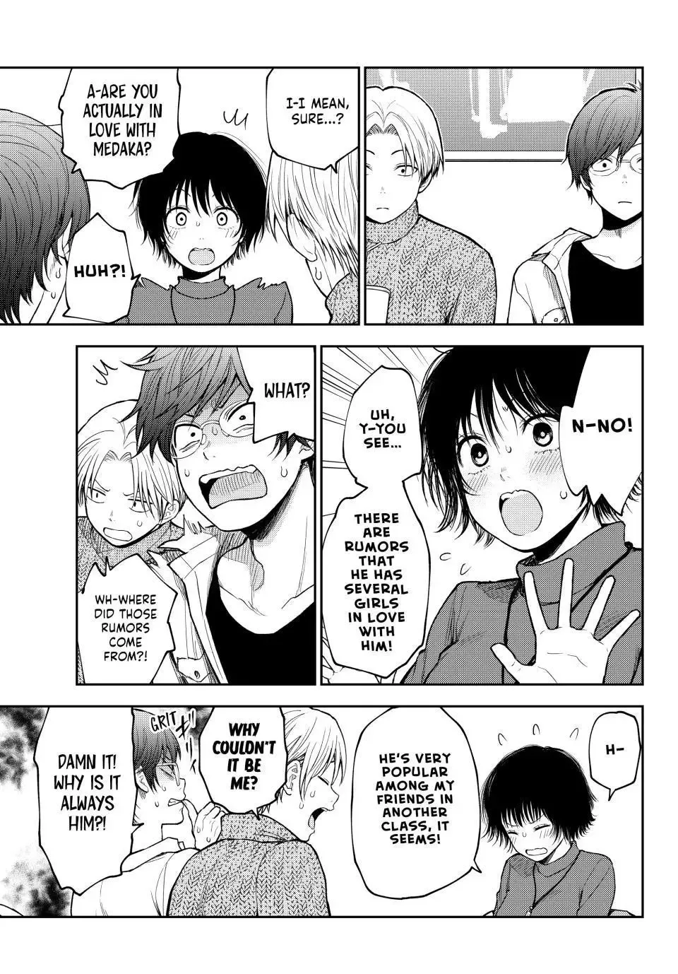 Kuroiwa Medaka ni Watashi no Kawaii ga Tsuujinai Chapter 96 page 3