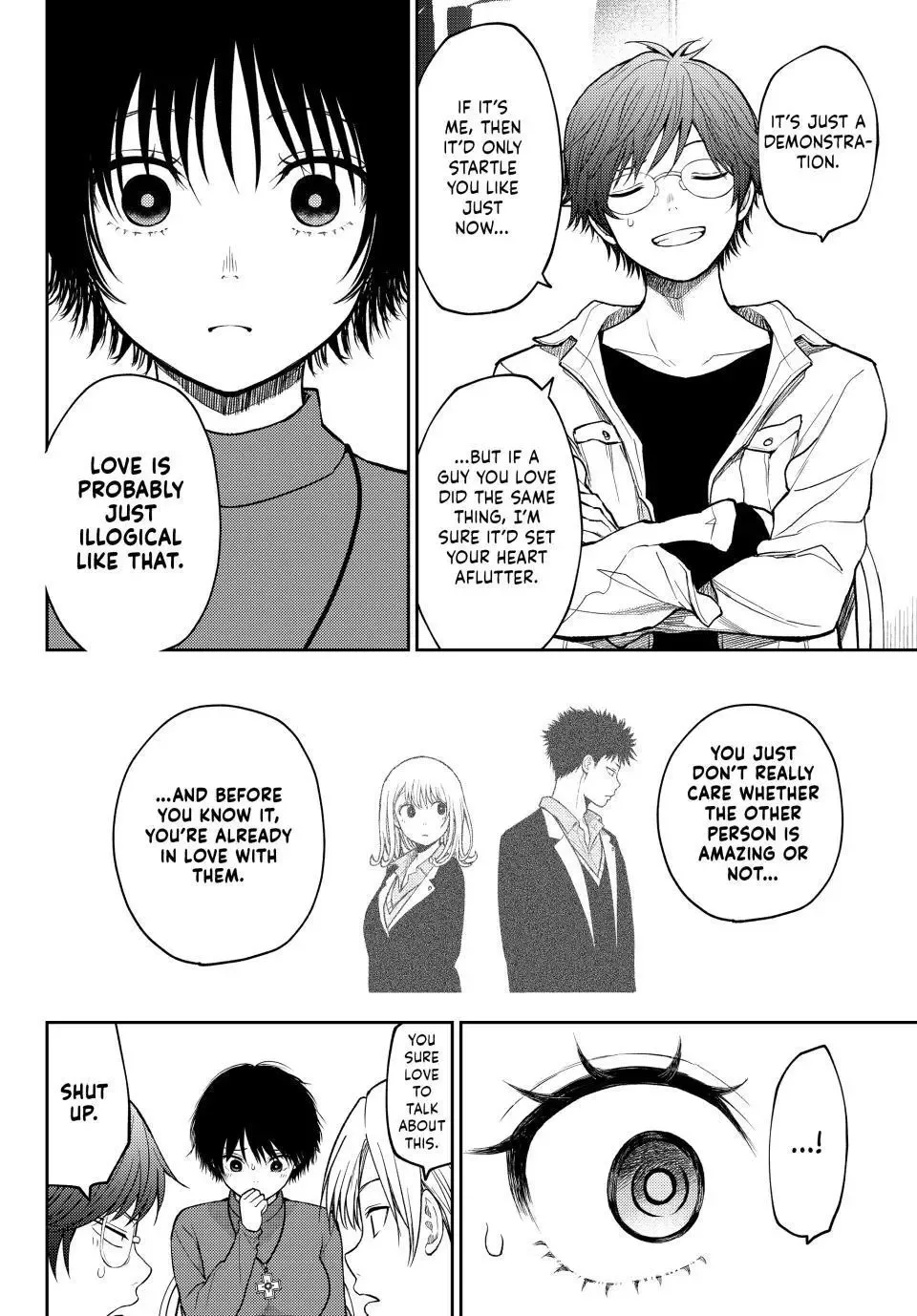 Kuroiwa Medaka ni Watashi no Kawaii ga Tsuujinai Chapter 96 page 8