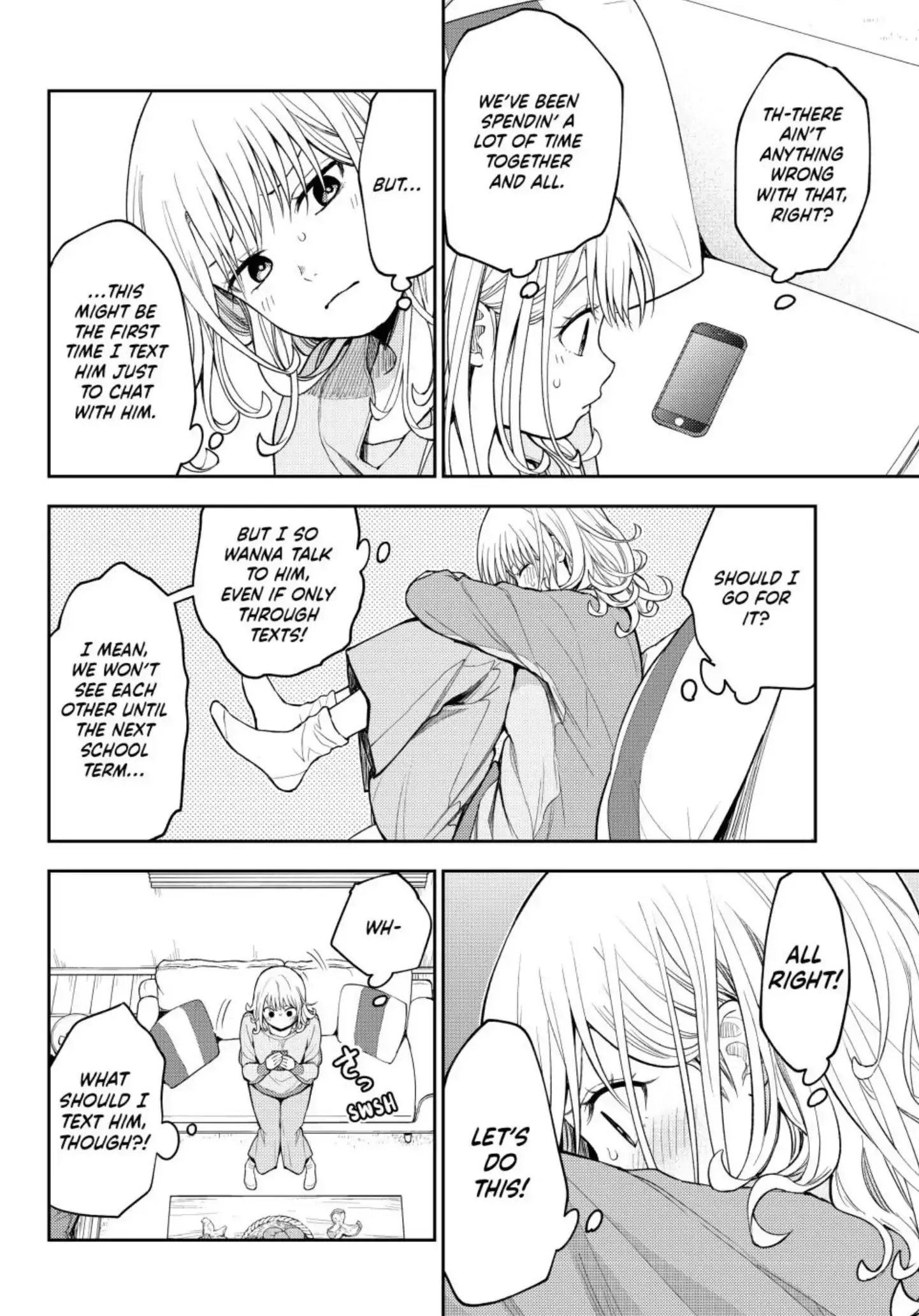 Kuroiwa Medaka ni Watashi no Kawaii ga Tsuujinai Chapter 97 page 3