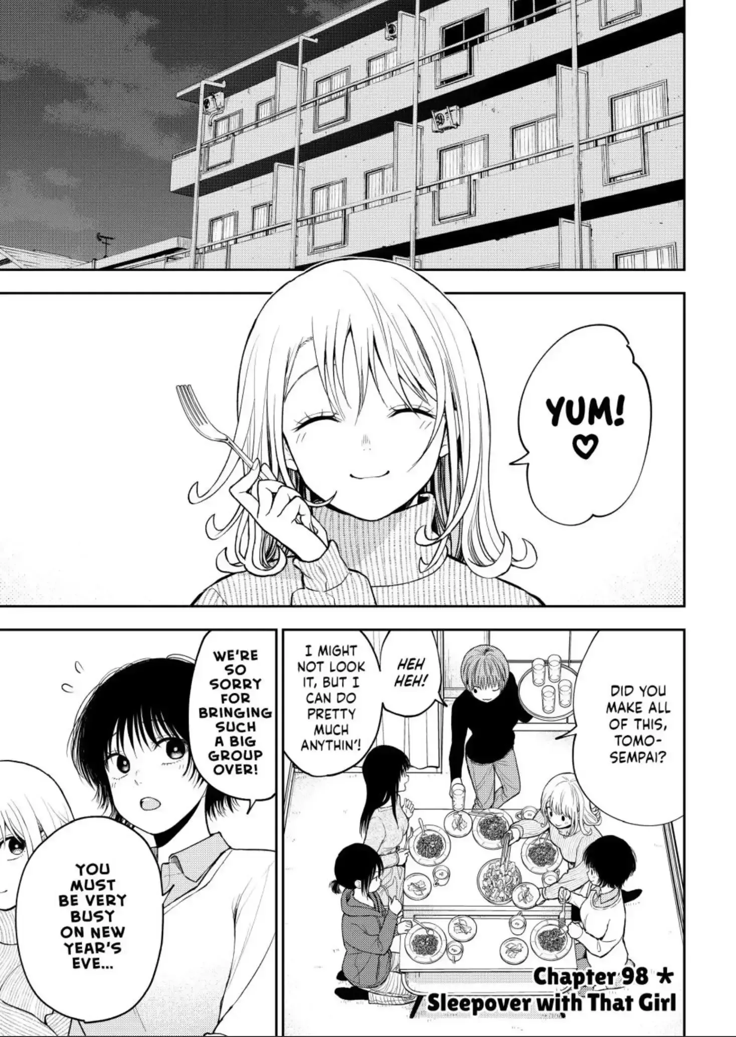 Kuroiwa Medaka ni Watashi no Kawaii ga Tsuujinai Chapter 98 page 1