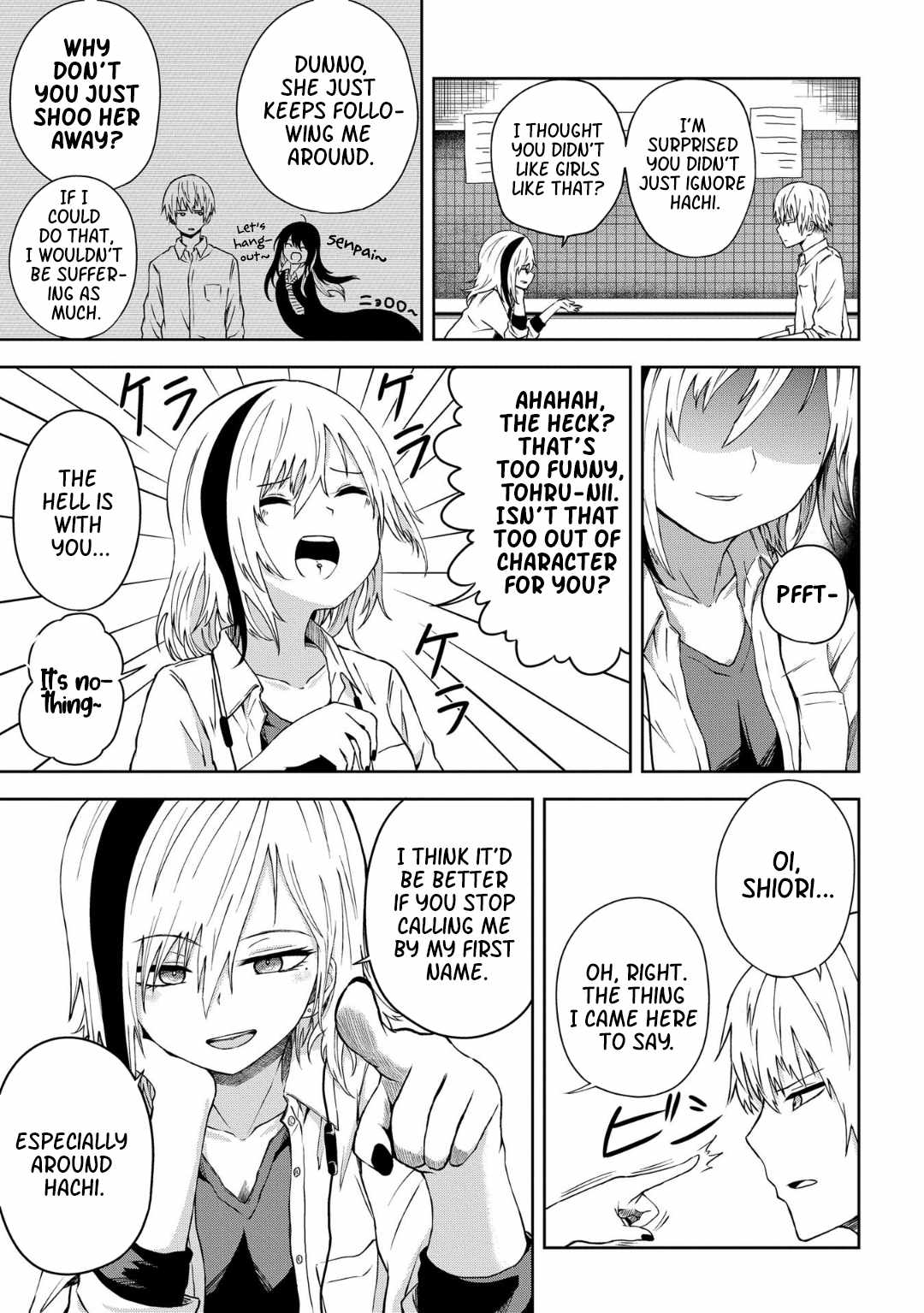 Kusozako Choroin Nishiga Hachi Chapter 11 page 10