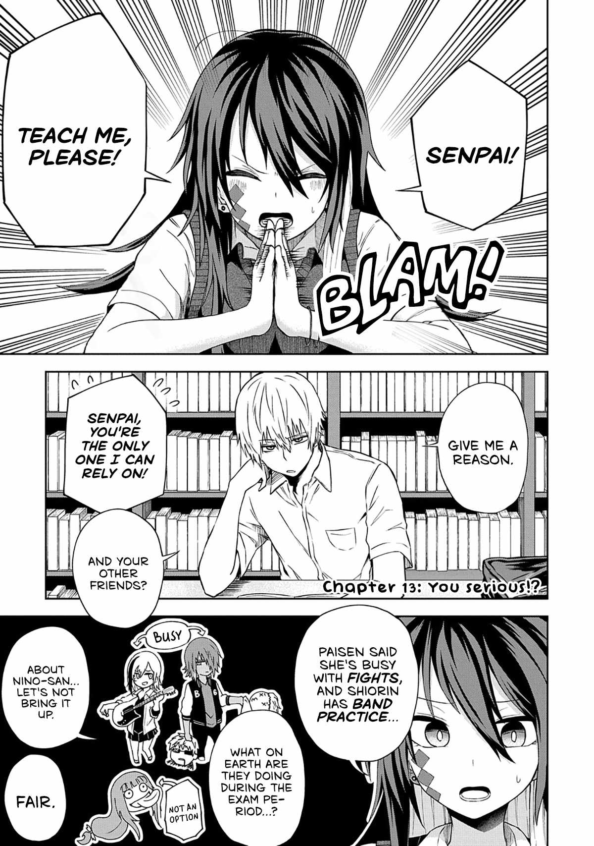 Kusozako Choroin Nishiga Hachi Chapter 13 page 2