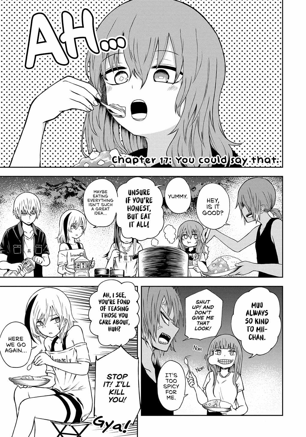 Kusozako Choroin Nishiga Hachi Chapter 17 page 1