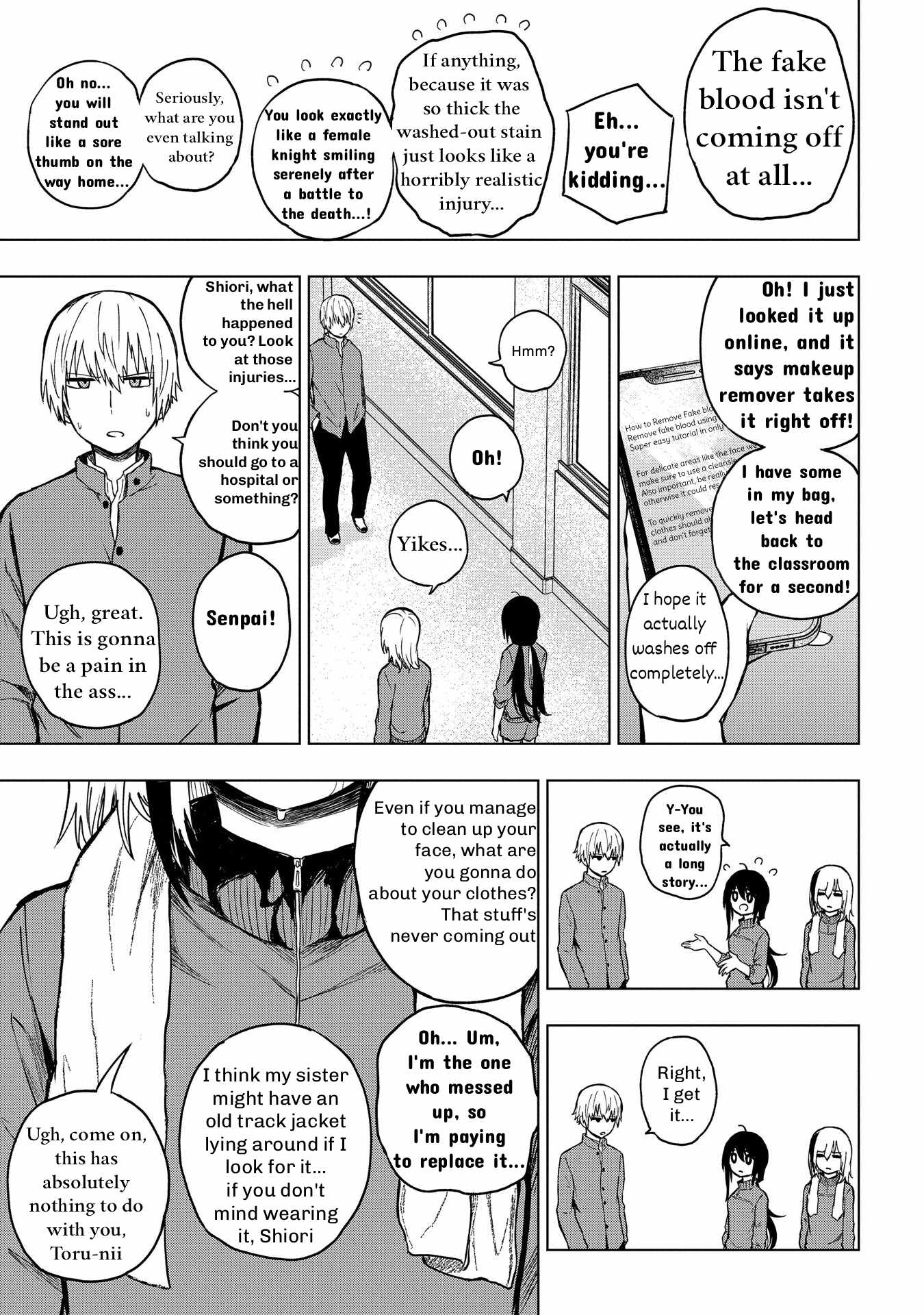 Kusozako Choroin Nishiga Hachi Chapter 27 page 13