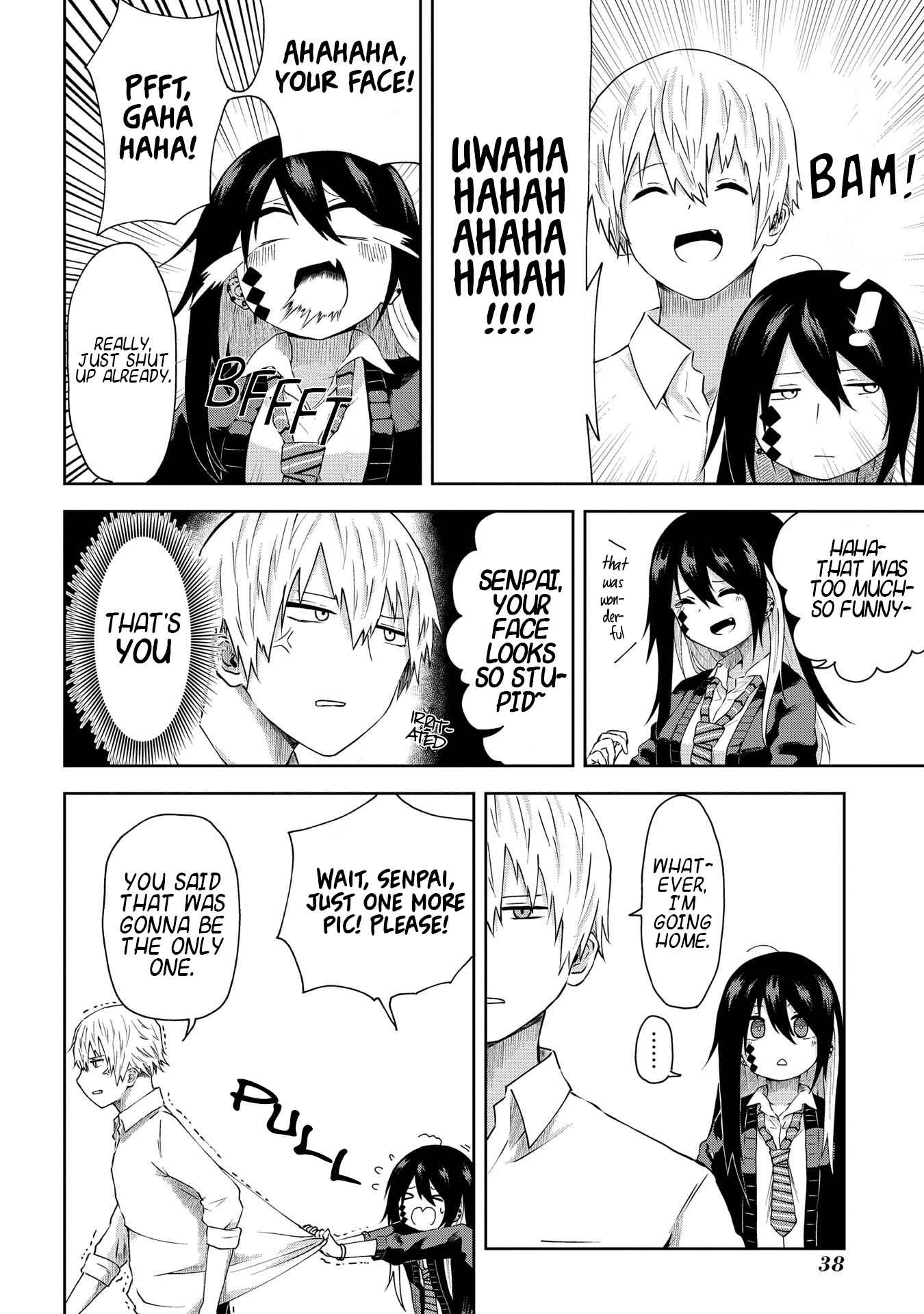 Kusozako Choroin Nishiga Hachi Chapter 3 page 9