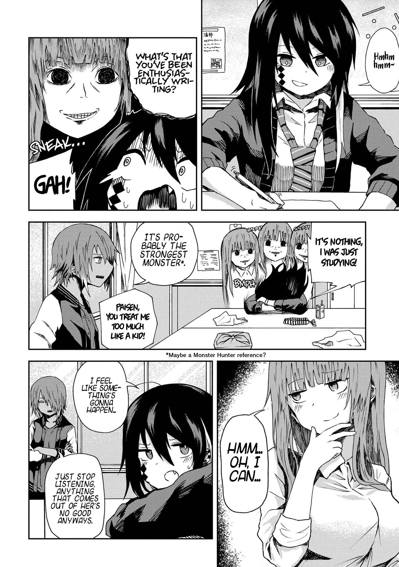 Kusozako Choroin Nishiga Hachi Chapter 4 page 4